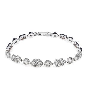 AMORINO BRACCIALE CON RETTANGOLI E TONDI ALTERNATI