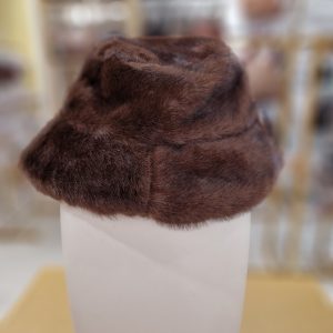 VERDE CAPPELLO 05-844 BROWN ECOPELLICCIA