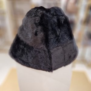 VERDE CAPPELLO 05-851 BLACK ECOPELLICCIA