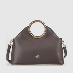 VERDE BORSA A MANO 16-8252 BROWN